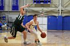 MBBall vs Babson  Wheaton College Men's Basketball vs Babson College. - Photo By: KEITH NORDSTROM : Wheaton, basketball, Babson